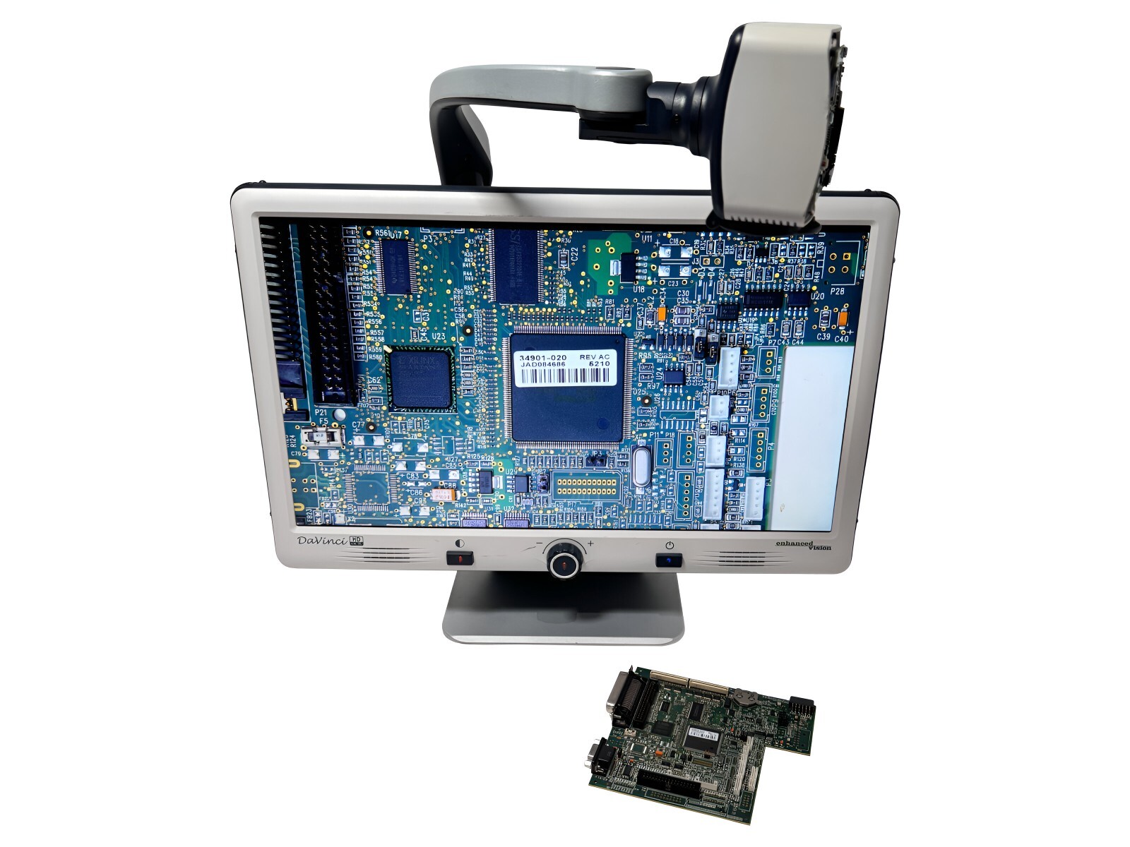 🔥 Enhanced Vision DaVinci Pro DAVU1E24A Text-to Speech Desktop Video Magnifier