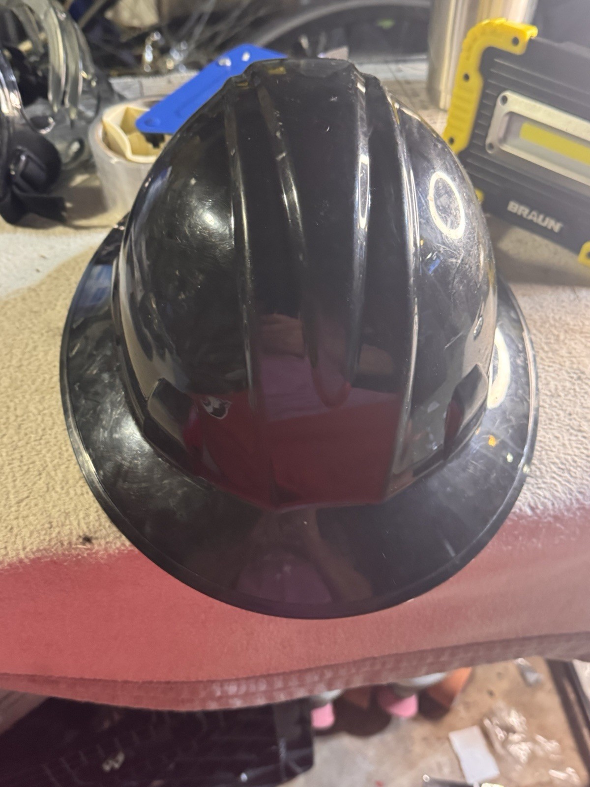 CONDOR 52LD07 Hard Hat,Type 1, Class E,Black 52LD07
