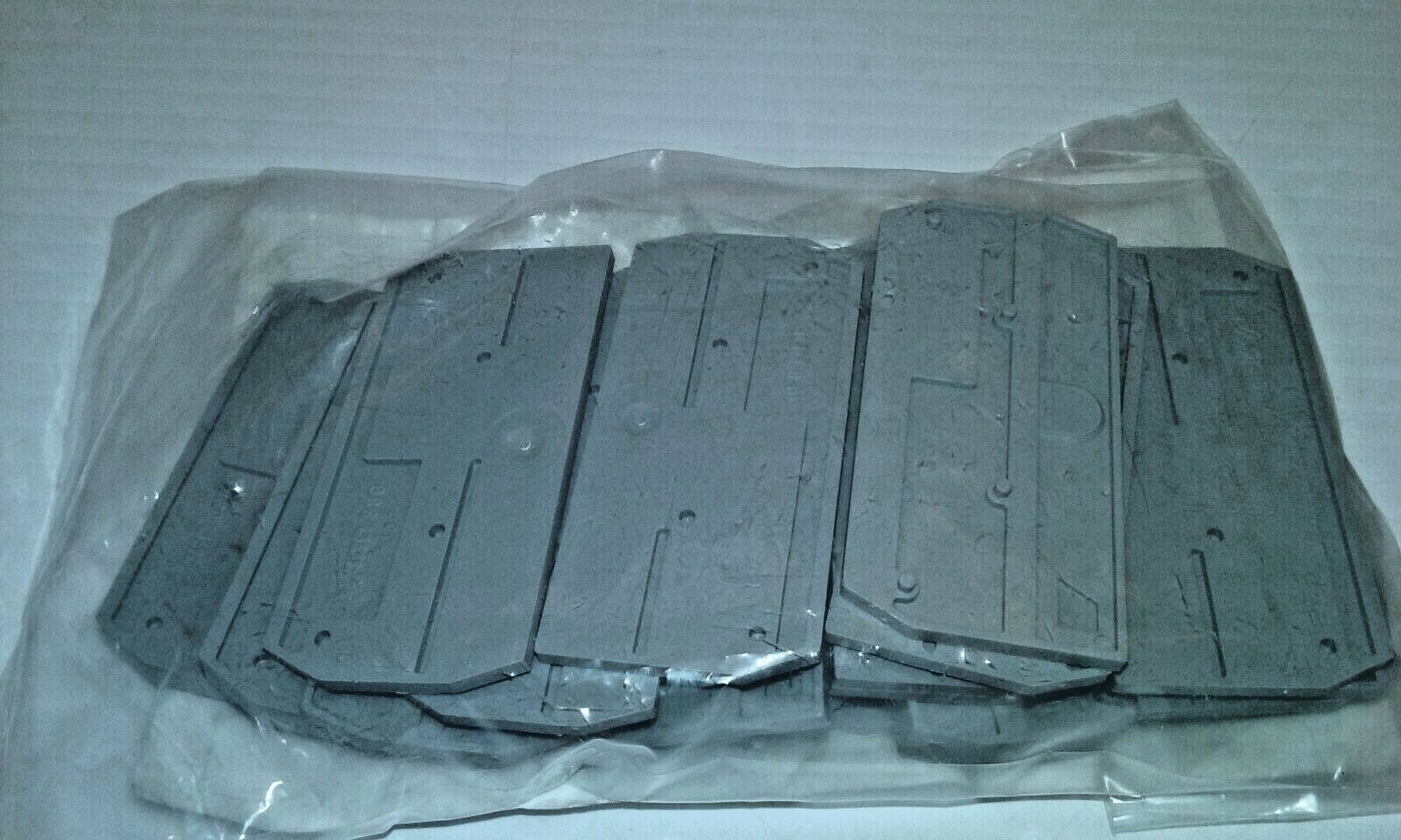 WAGO 880-325 END PLATE GRAY (25 PCS IN BAG) NIB