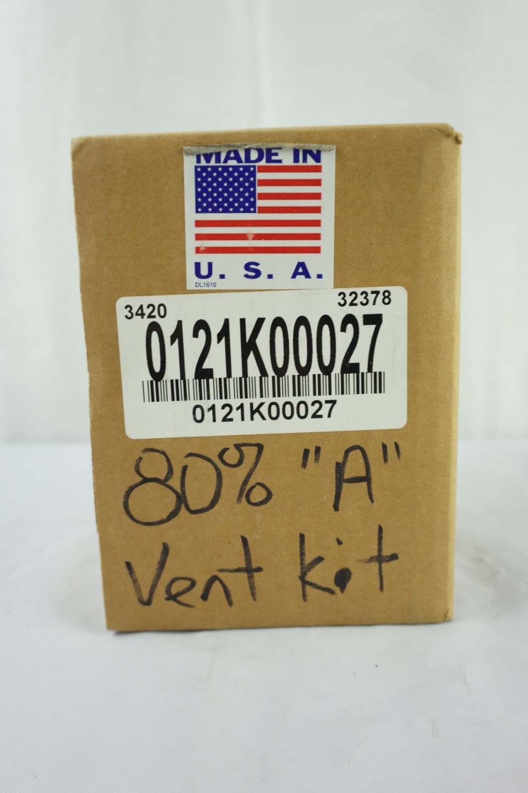 Goodman 0121K00027 Vent Termination Adapter Kit 3 Inch Vent NEW SEALED