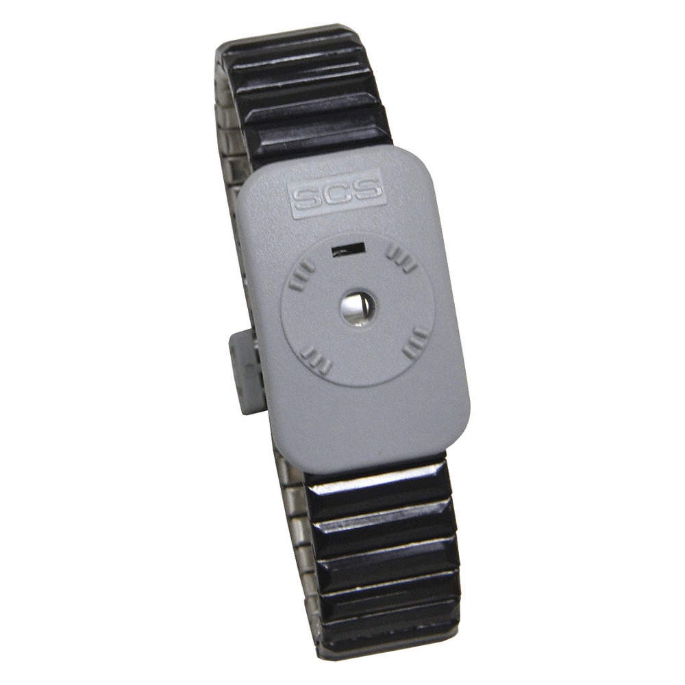 SCS Dual-Wire Metal Wristband,Medium 373H29