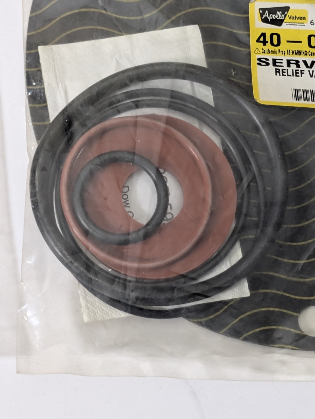 2x Apollo Valves 40-00C-06 Service Kit Relief Valve Rubber 6″ Backflow Preventer