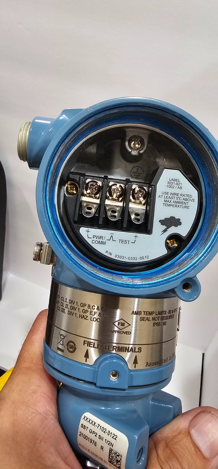 ROSEMOUNT 3051TG2A2B21AE5M5S5T1 PRESS TRANS 3051