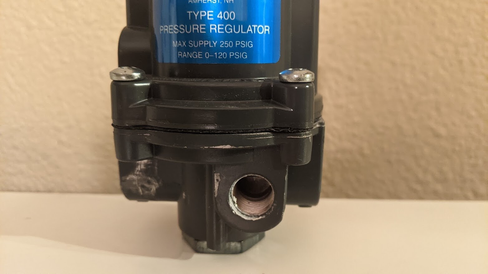 ControlAir Inc. Type 400-BC GENERAL SERVICE REGULATOR, 0-120 psi, 1/4″ NPT