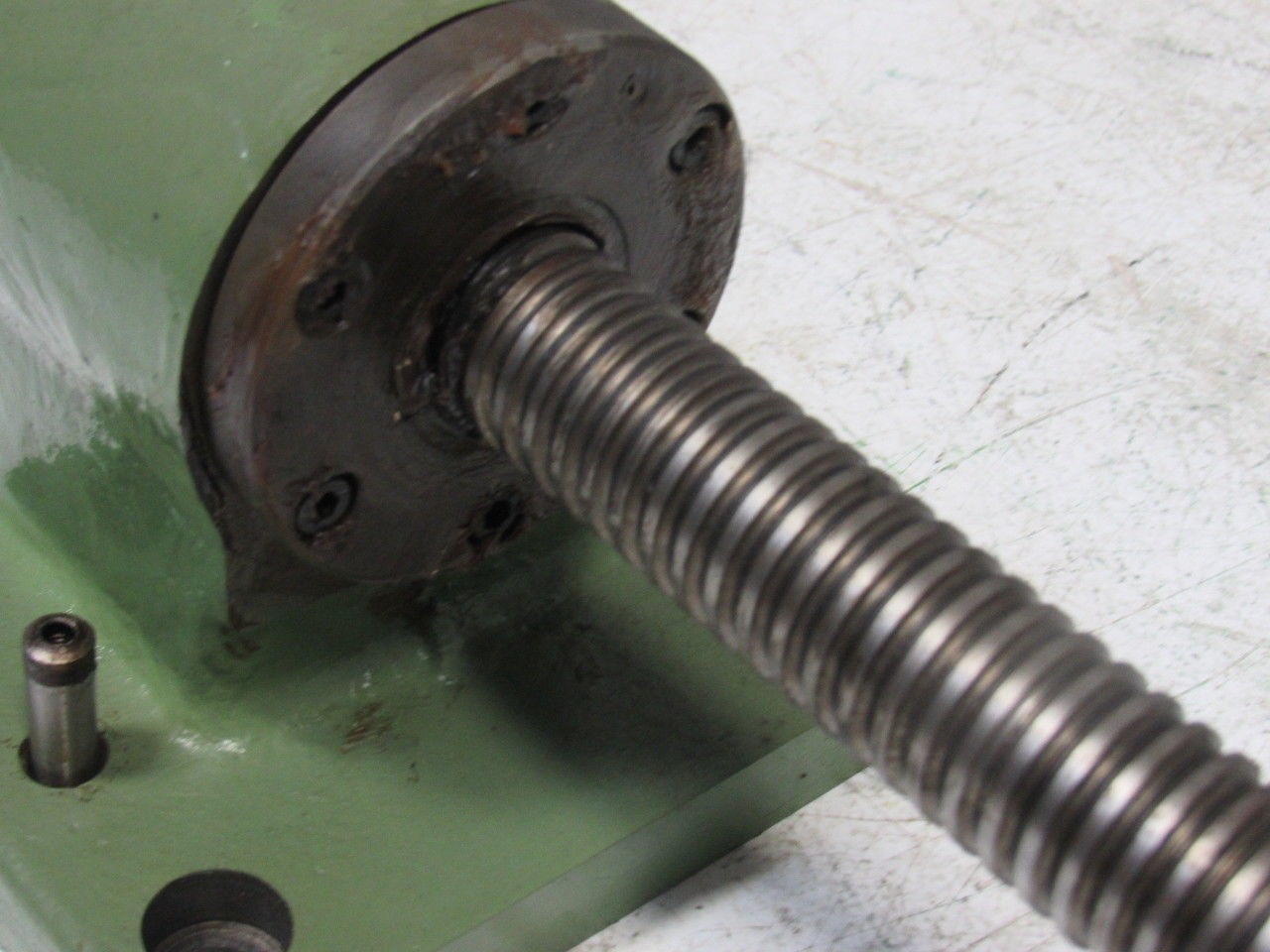Soldick Model FS-4F Axis CNC 28-3/4″ Ballscrew Assembly Screw & Nut