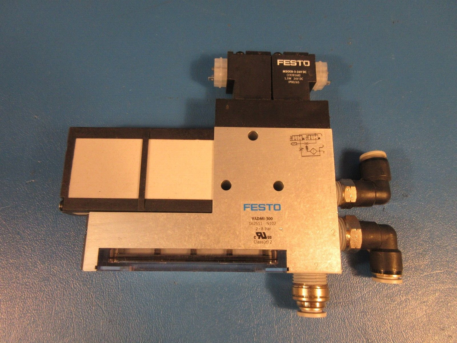 USED Festo VADMI-300, 162511, Vacuum Generator, Laval nozzle. 3 mm.