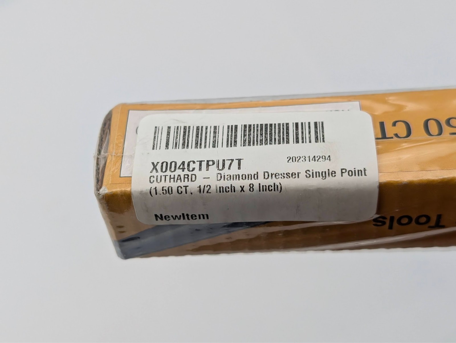 Single Point Diamond Dresser Grinding Wheel Dresser 1.50 Carat Shank 1/2″ OAL 8″