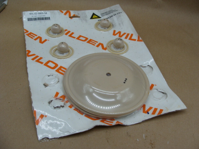 WILDEN WIL-02-9805-58 WET REPAIR KIT 1″/O/P/WFS (PARTS MISSING, SEE PICS)