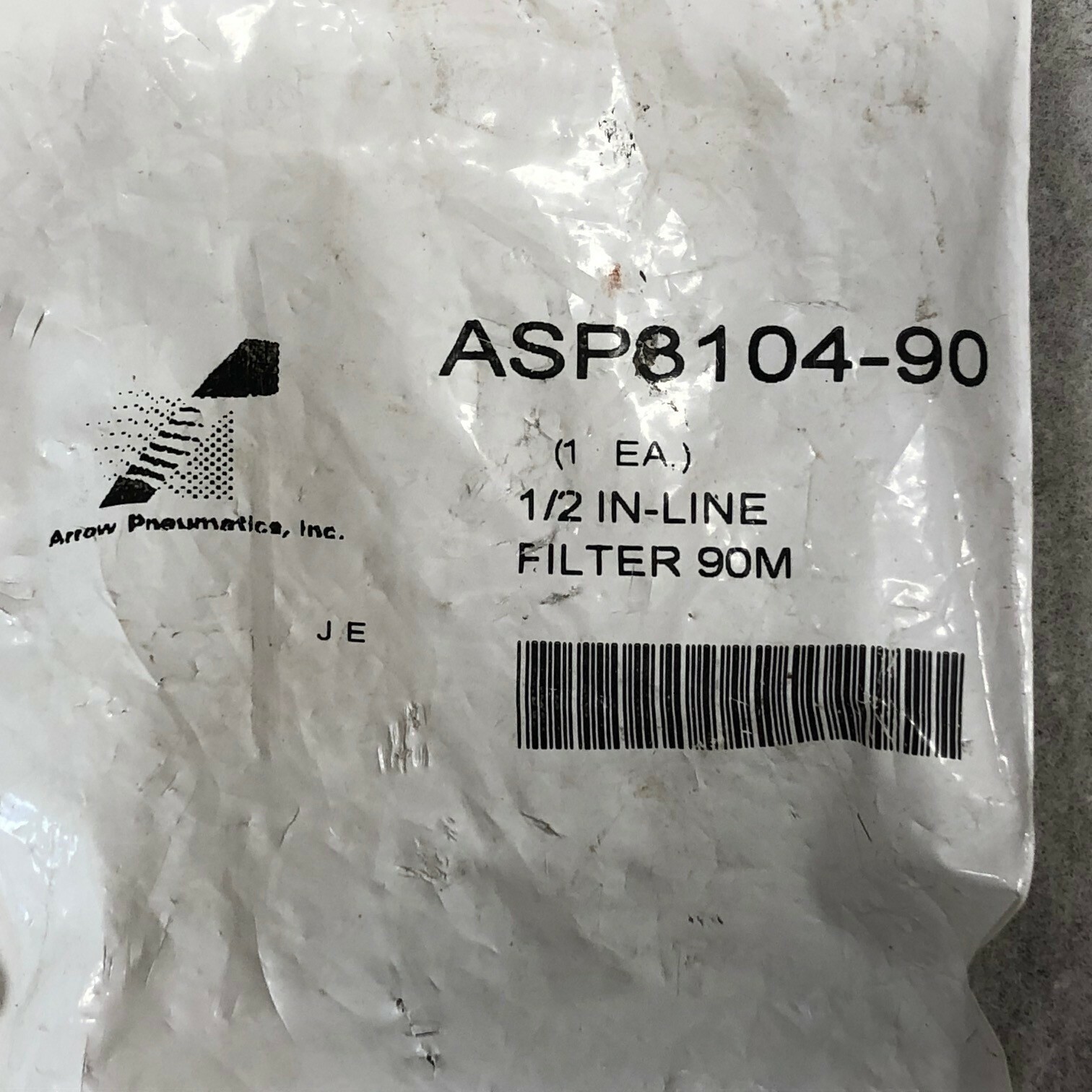 ABB Inline Filter 1/2″ 90 micron ASP3104-90 425A05801
