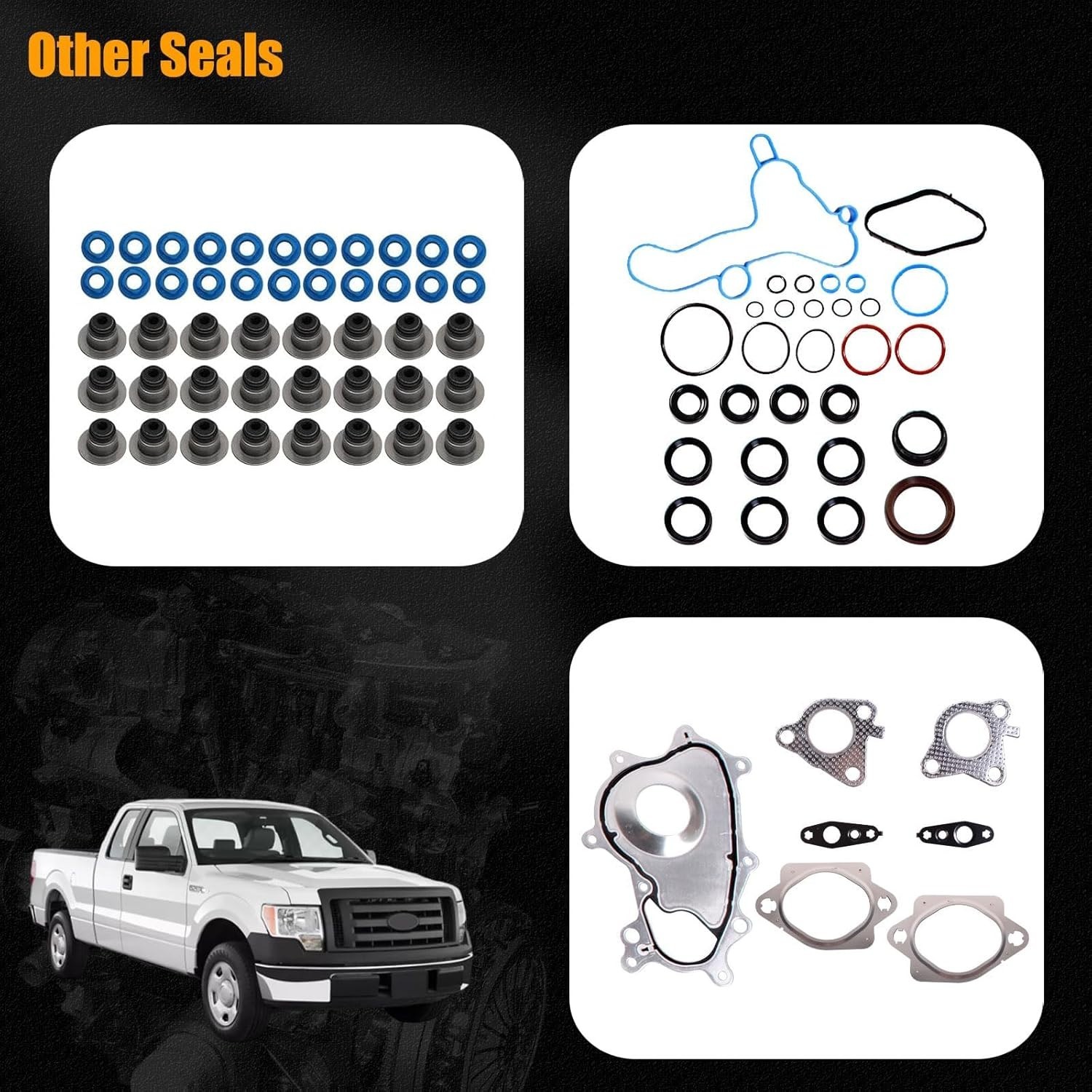 HS54988A Cylinder Head Gasket Set Fit for Ford F-150 2012 2013 2014 3.5L Ecob…