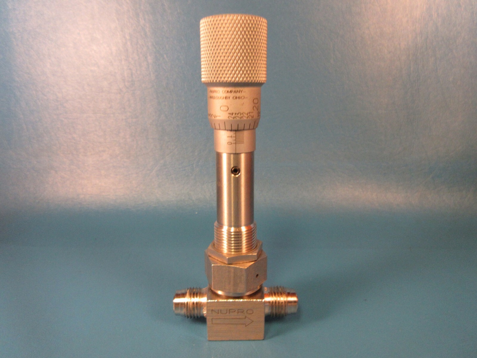 NUPRO SS-4BMG-VCR, Stainless Steel Metering Bellows Sealed Valve