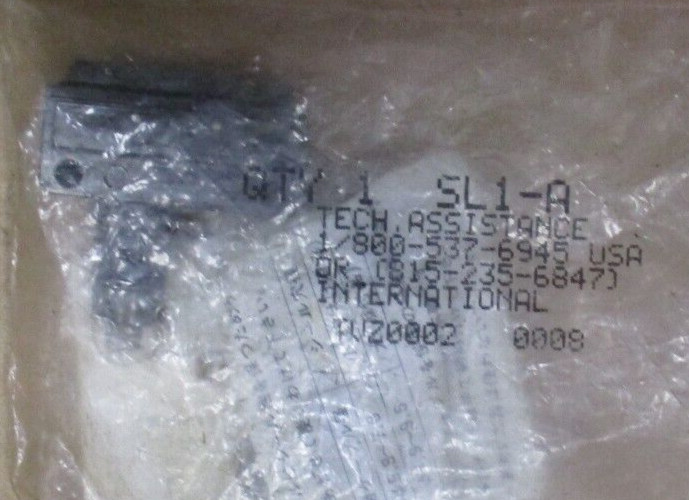 Yamatake SL1-A 5A-125-250VAC Limit Switch A7740LR