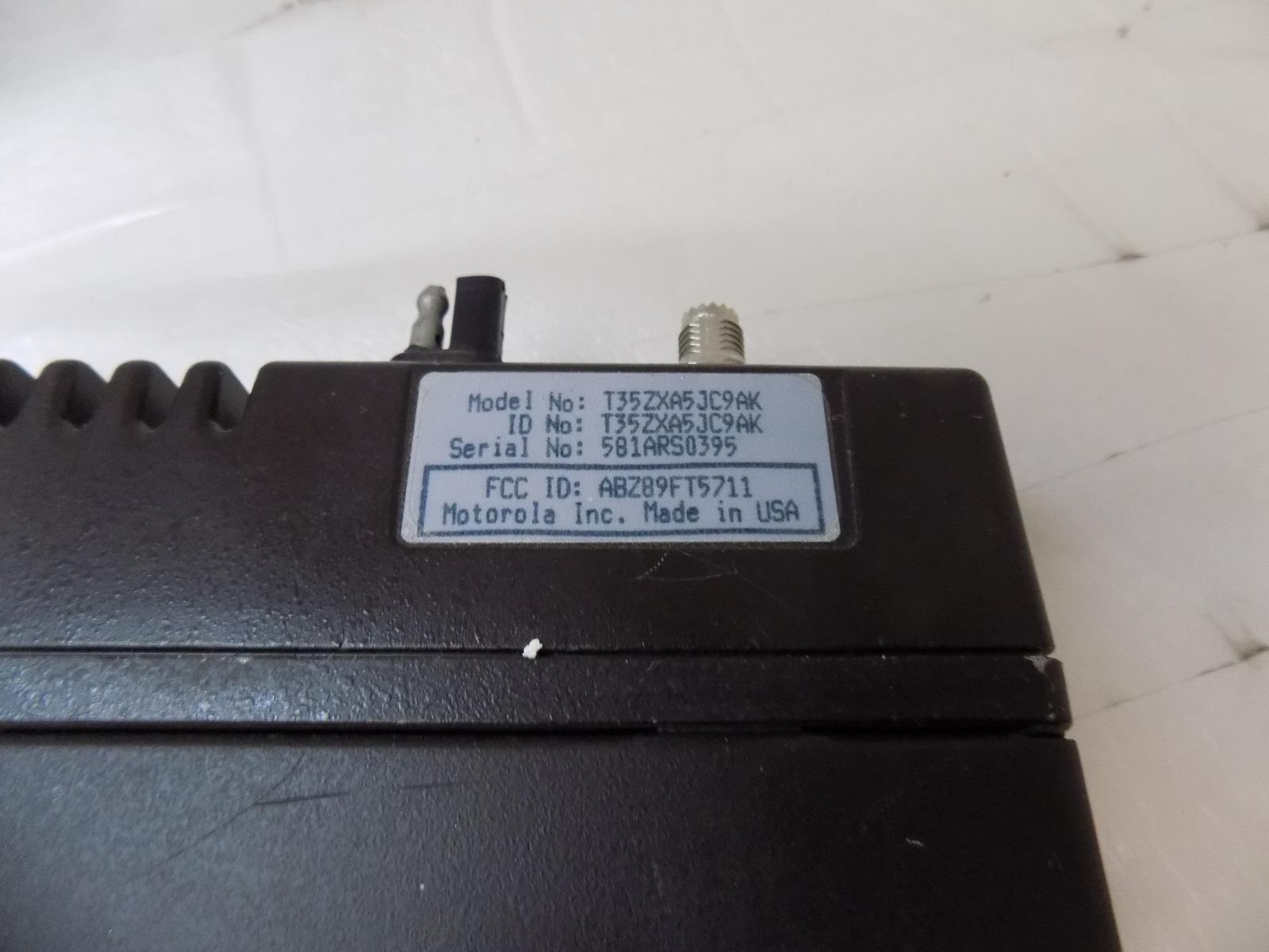 MOTOROLA SPECTRA T35ZXA5JC9AK RADIO CONTROL UNIT