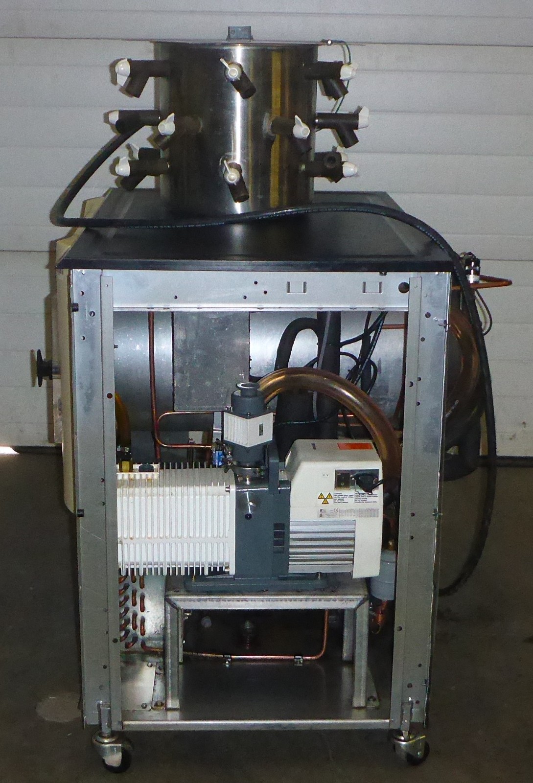 VIRTIS FREEZEMOBILE 35EL FREEZE DRY SYSTEM 440134 WITH TRIVAC VACUUM PUMP
