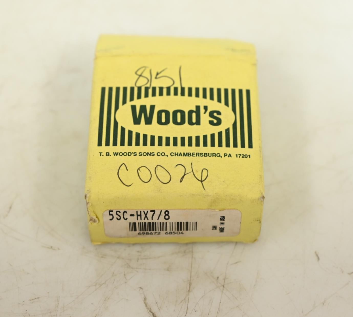 TB Wood’s 5SC-HX7/8 Spacer Hub Bushing
