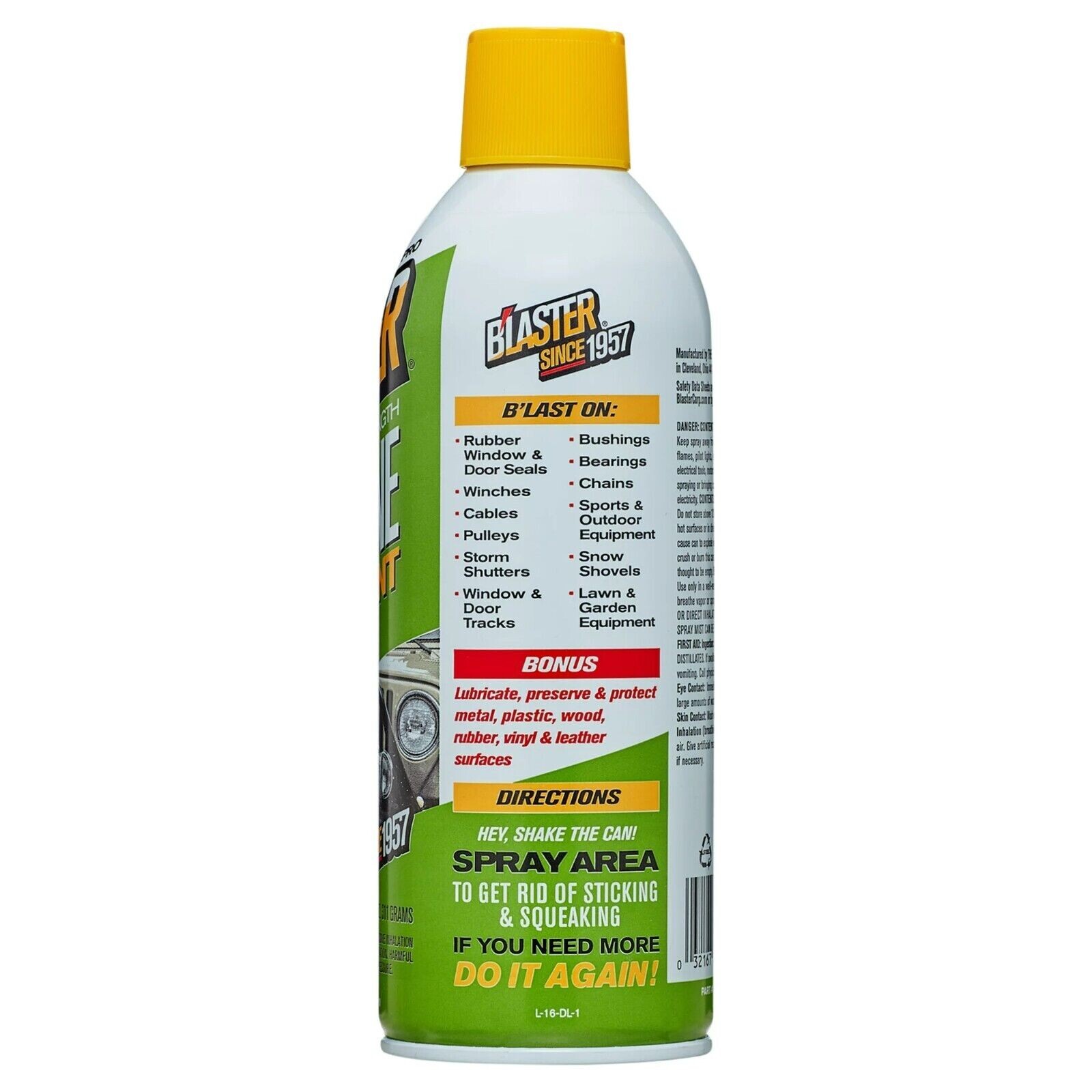 Blaster Industrial Strength Silicone Lubricant – 11 Oz.
