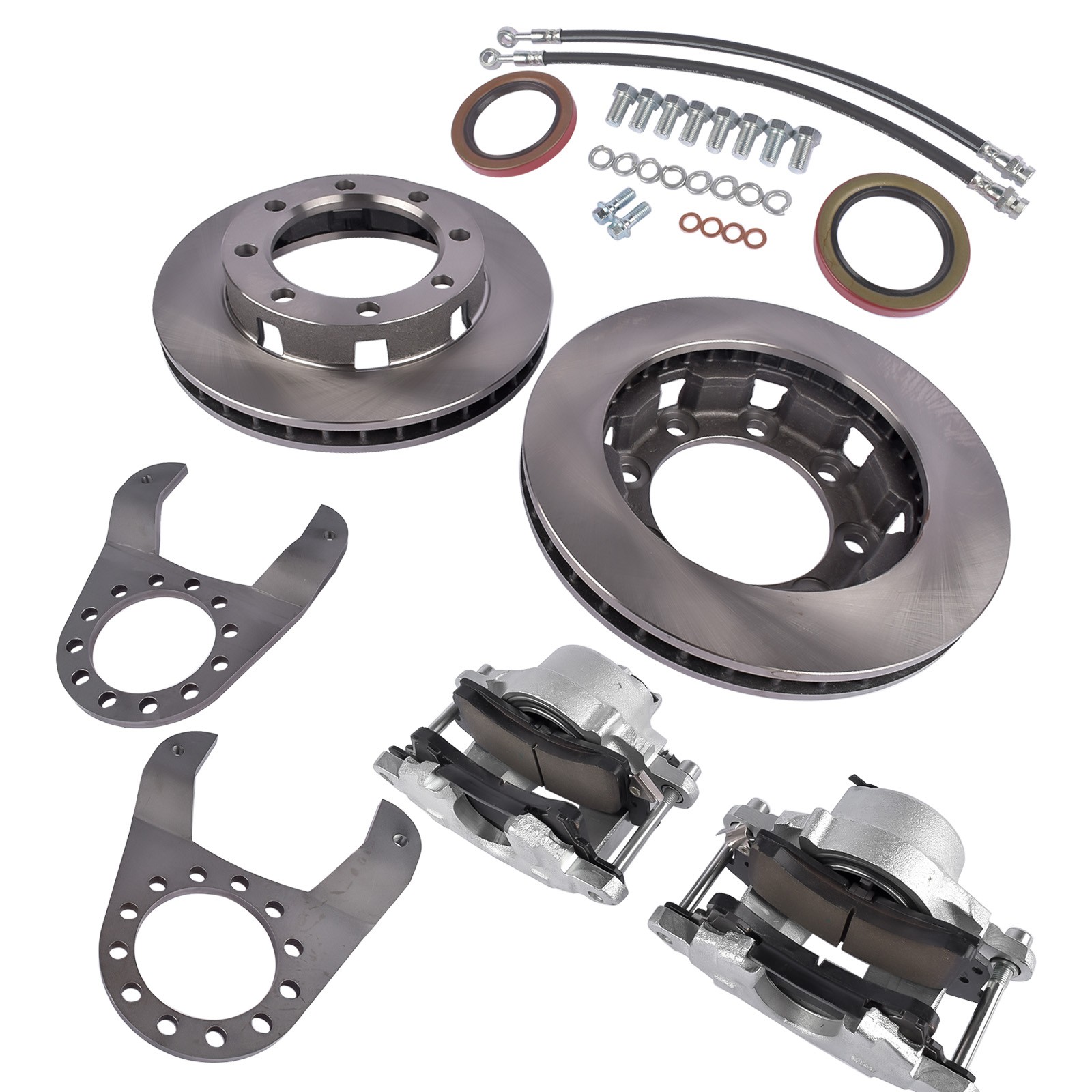 Fits for GM 14 Bolt Complete Disc Brake Conversion Kit 10.5 SRW Full Float Disk
