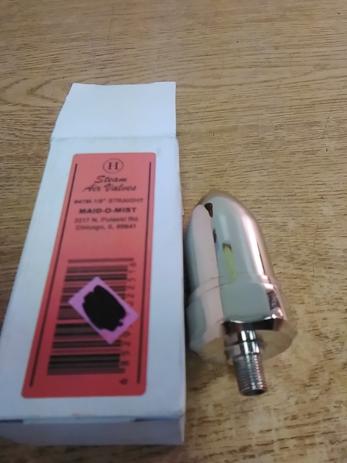 Maid-O-Mist #41M-1/8″ Straight Air Valve