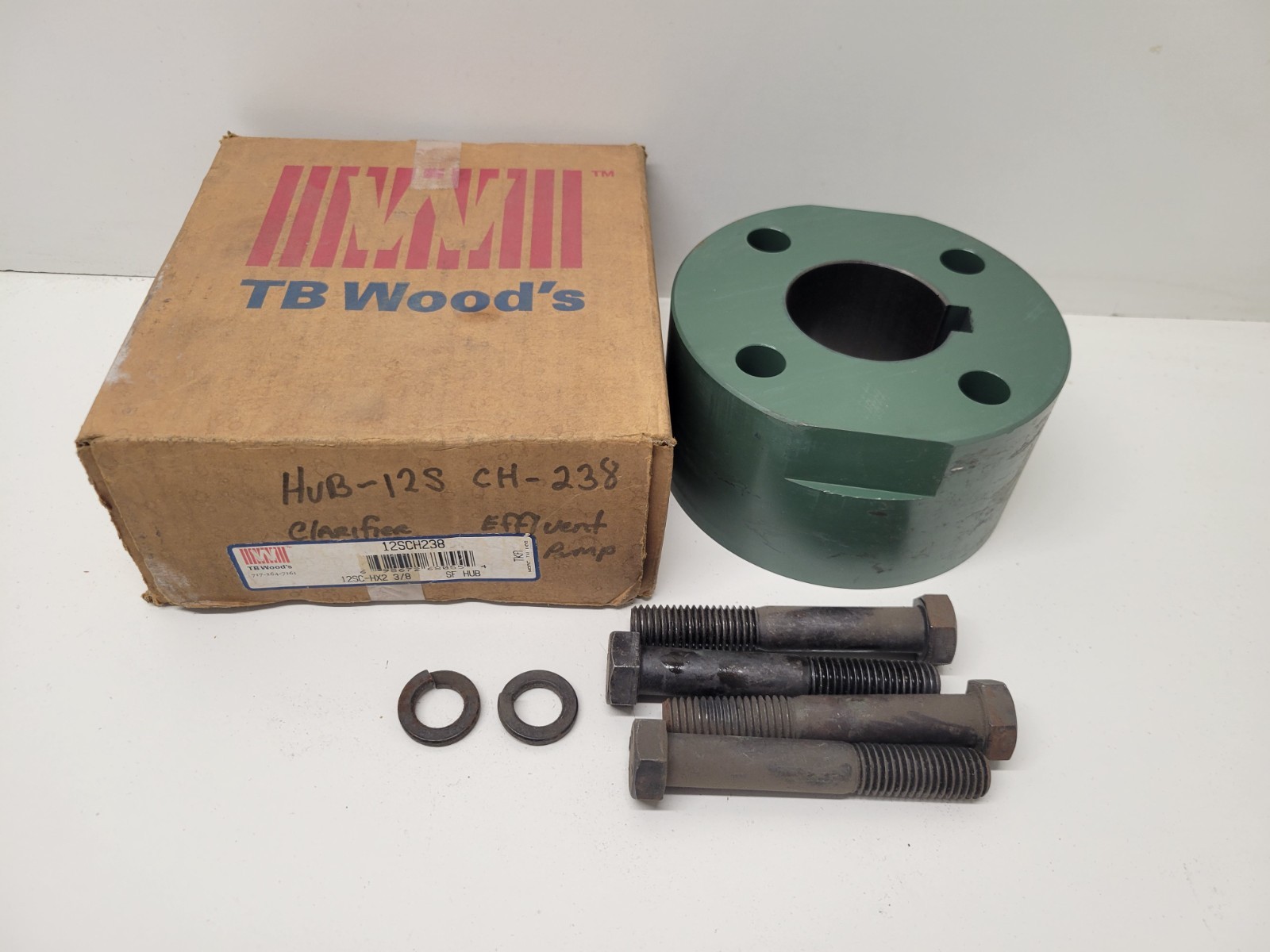 NEW OLD STOCK! TB WOOD’S 12SC-HX2-3/8 SF HUB 12SCH238