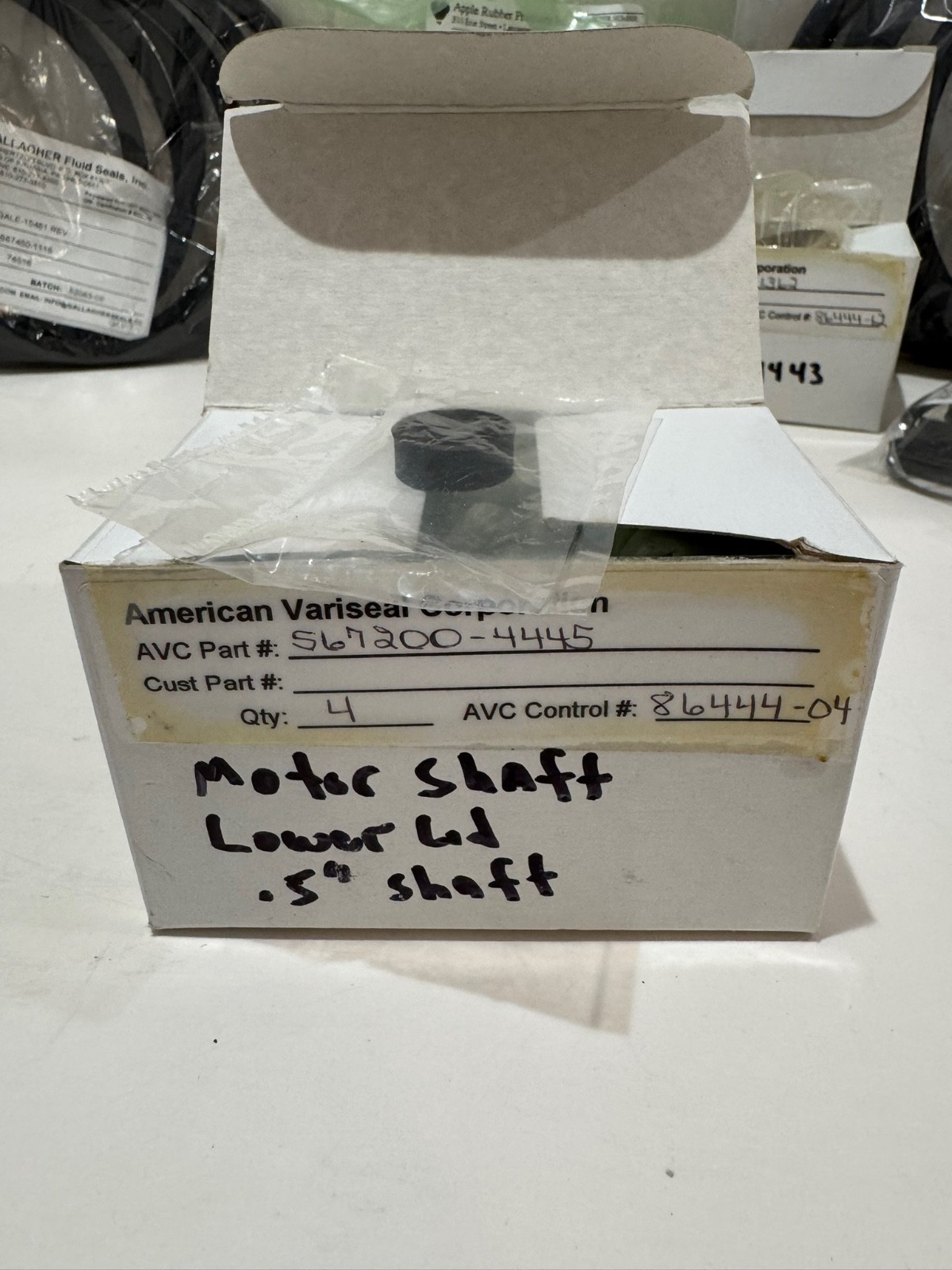 Industrial Fluid Seals Lot Gallagher Fluid Seals American Variseal Stainless Par