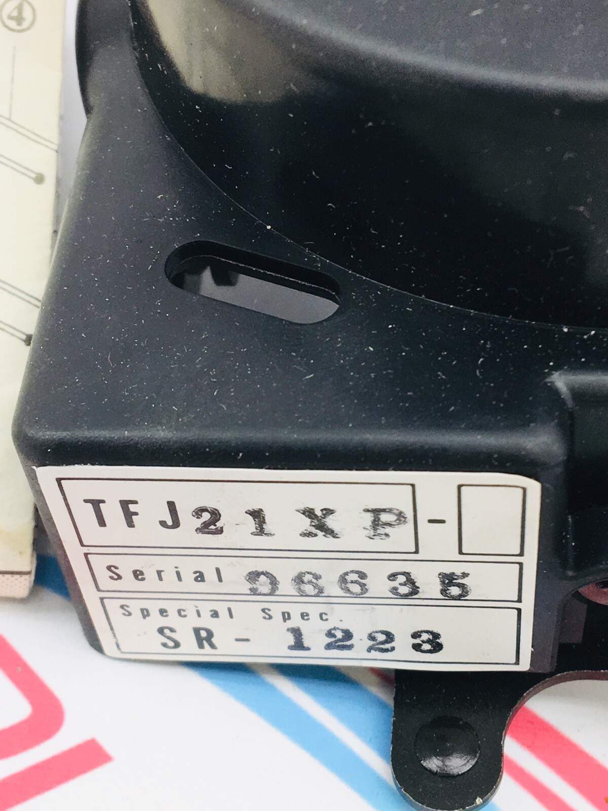 TERASAKI TEMBREAK TFJ-21XPU2 OPERATION SWITCH TFJ-21XP