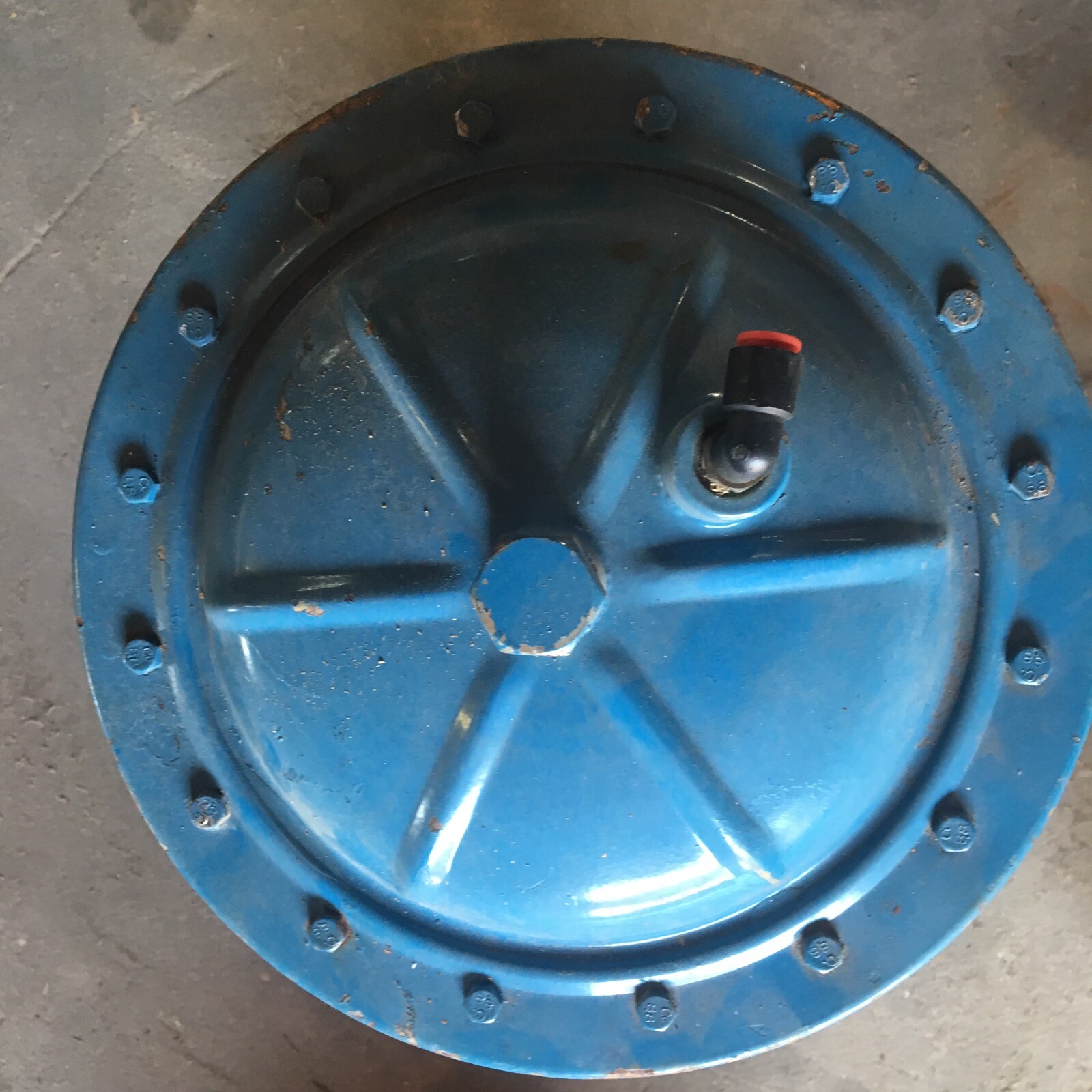 PLEIGER DN40 PN14 ACTUATED FLANGED GLOBE VALVE