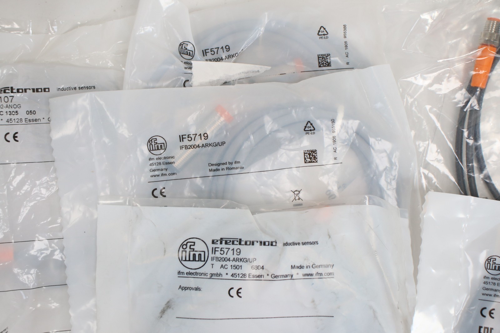 IFM Electronic Lot models IF5973 IE5107 IF5719 IF5337 EVC277