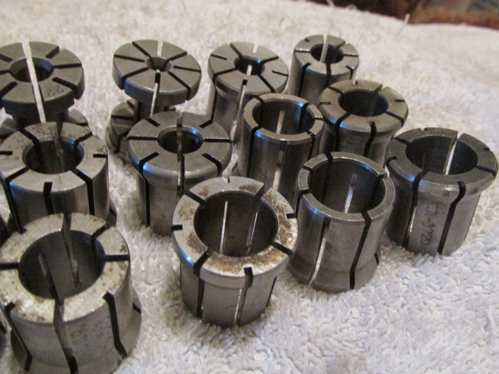 Machinists Weatherhead?? Hose Crimper Die Collet Tool Holder Set BOEING SURPLUS