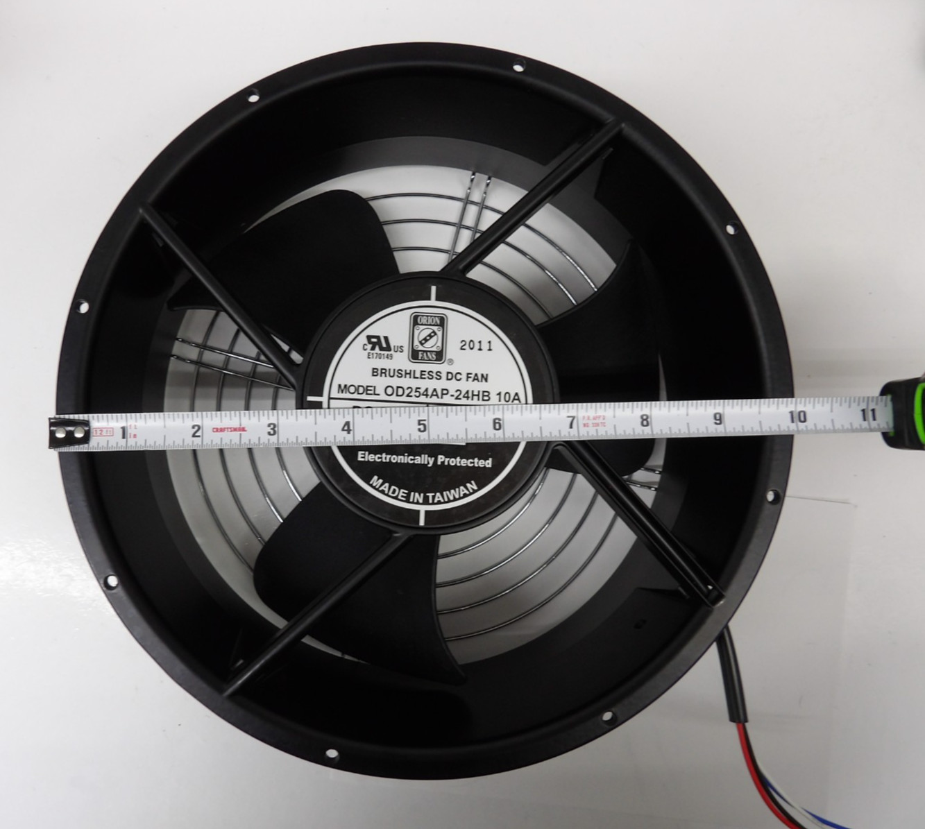Orion Fans Model OD254AP-24HB 10A Brushless DC Fan DC 24V 2.65A BALL