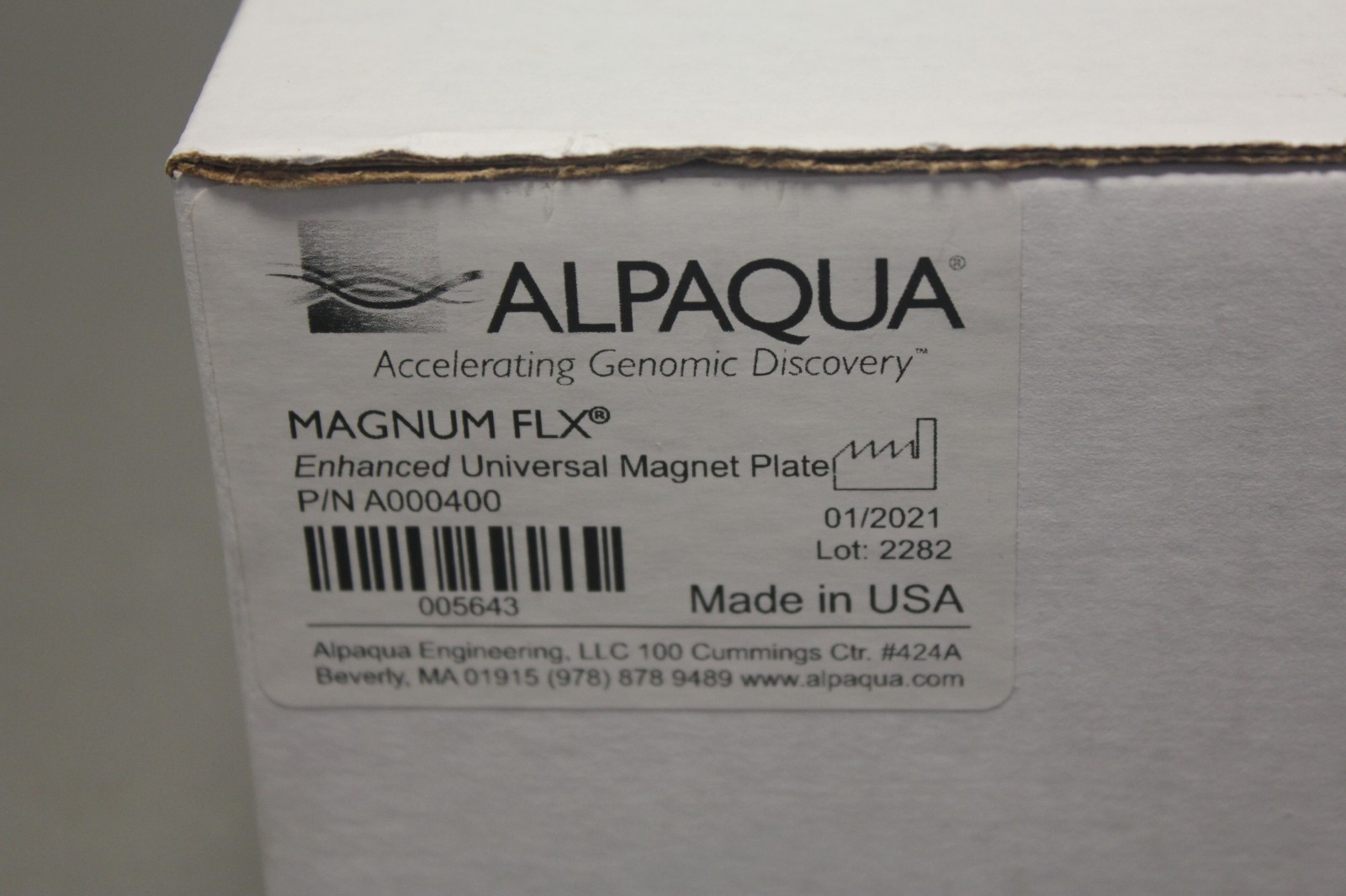 NEW ALPAQUA/HAMILTON ENHANCED UNIVERSAL MAGNET PLATE A000400 OTP-ALPQ-0008 REV.A