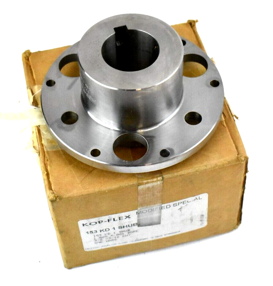 KOP-FLEX COUPLING ~ 153 KD 1 SHUB ~ 1.625 / 1.625 BORE ~ 3/8 X 3/16 KWY