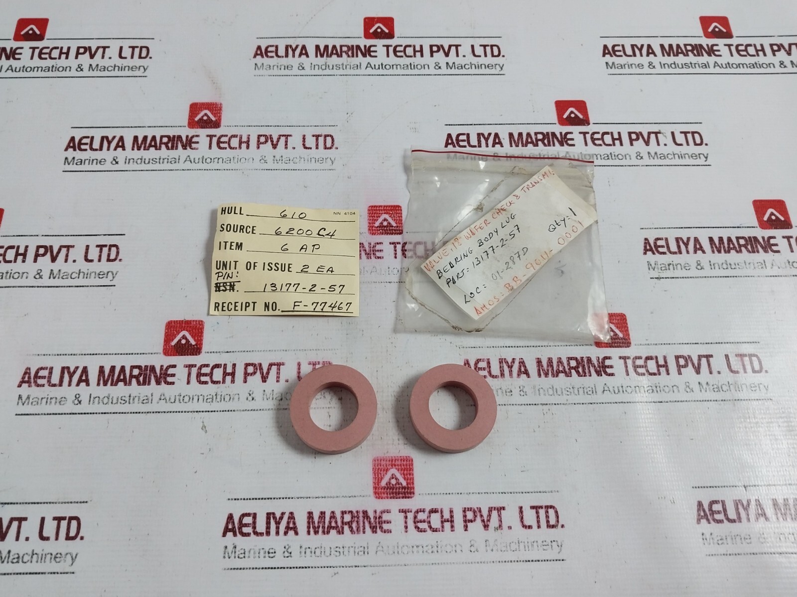 13177-2-57 Bearing Body Lug Safety Cap Gasket BB-9011-0001 6200C4