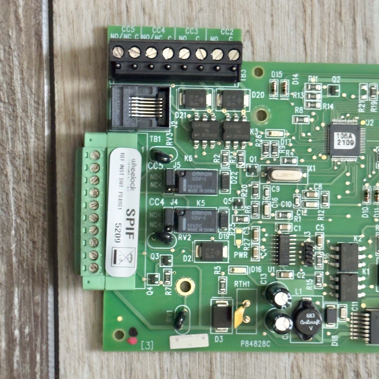 Wheelock FACP Fire Alarm Control Panel Interface Module For SP40S