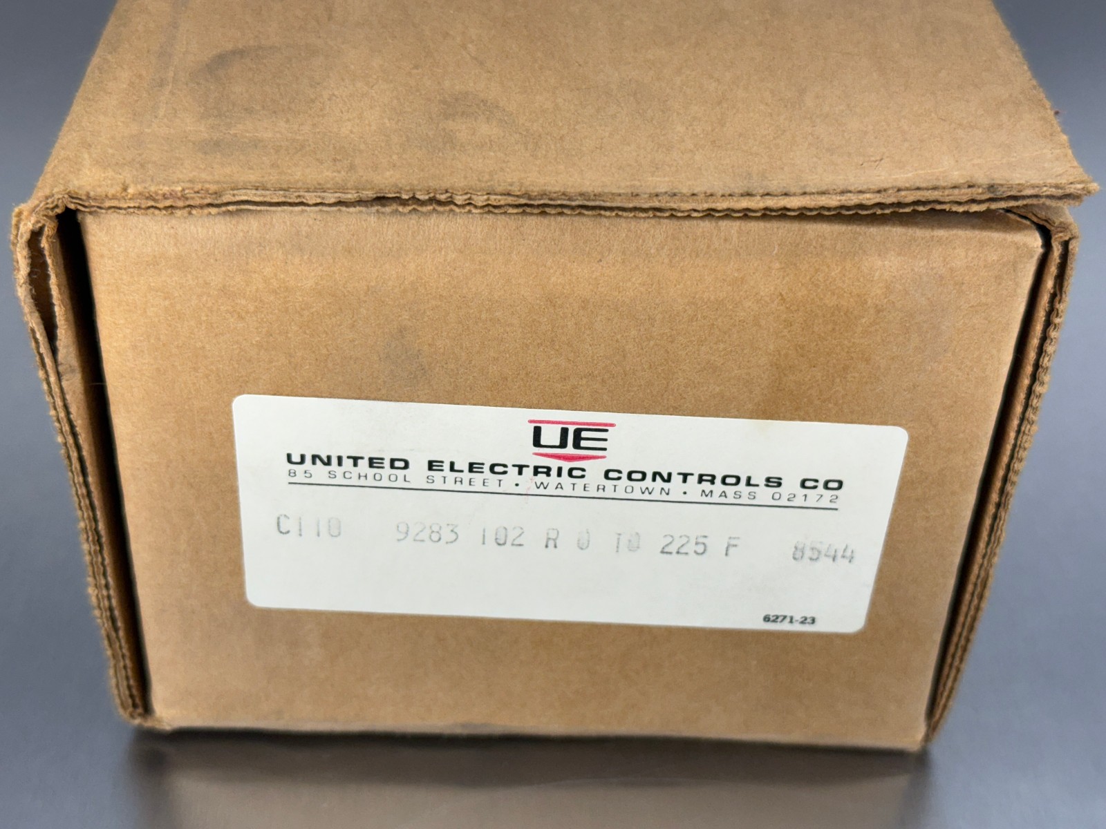 UE C110 Model 102 Temperature Controller 0-225° F United Electrical 9283