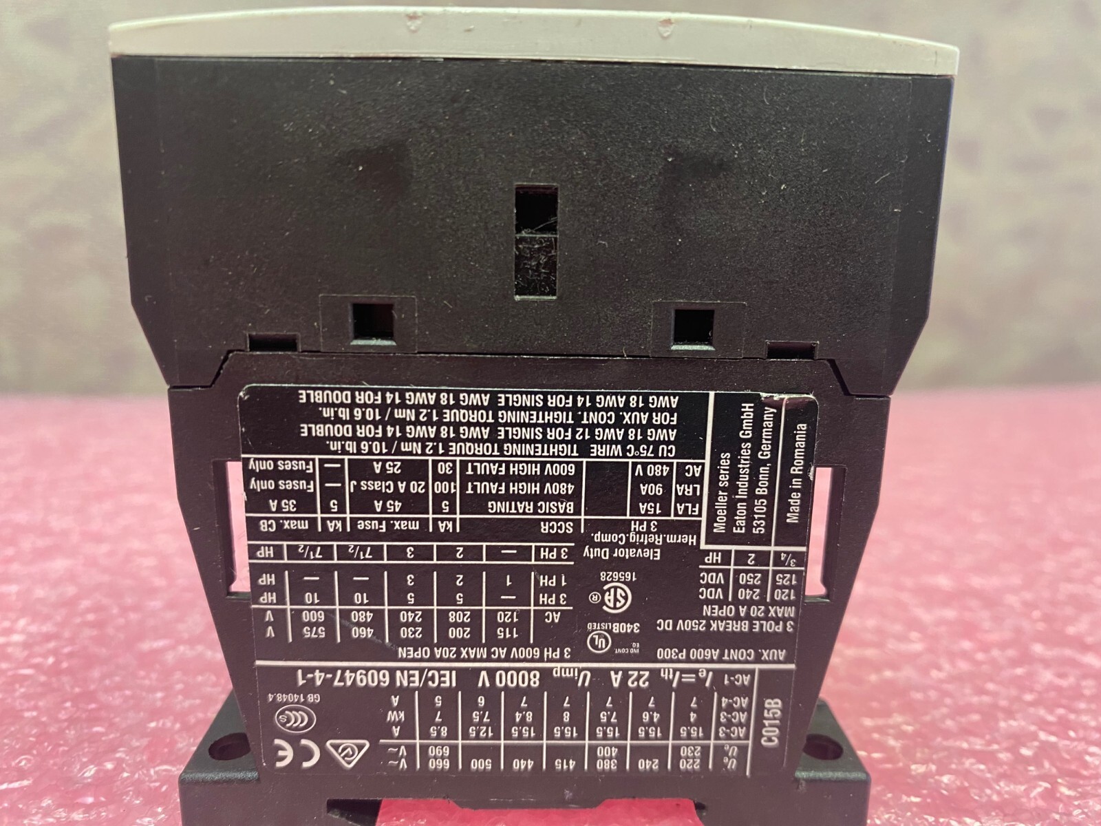 EATON IEC/EN60947-4-1 CONTACTOR