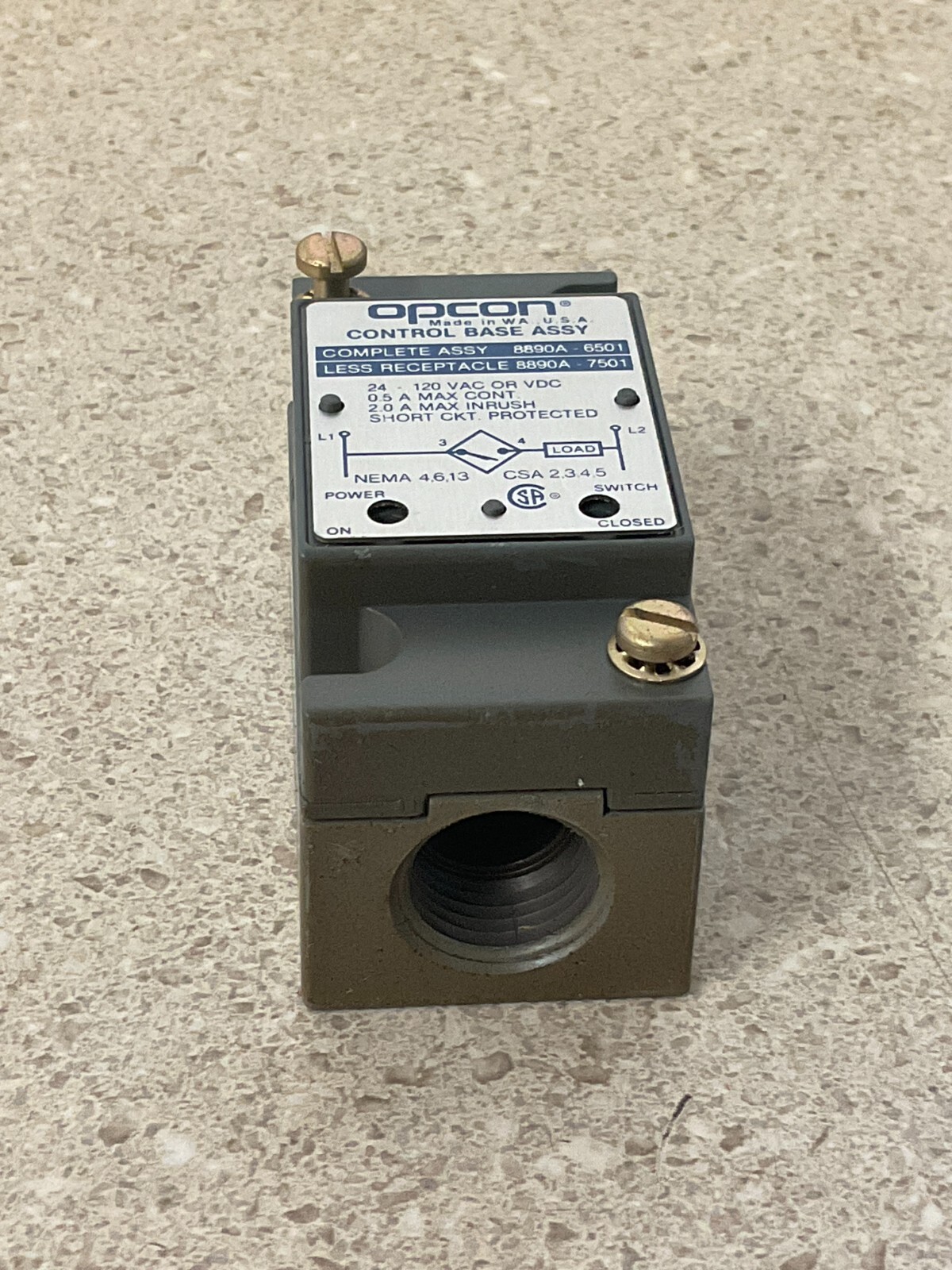 Eaton Cutler Hammer Opcon 8890A-6501 NEW