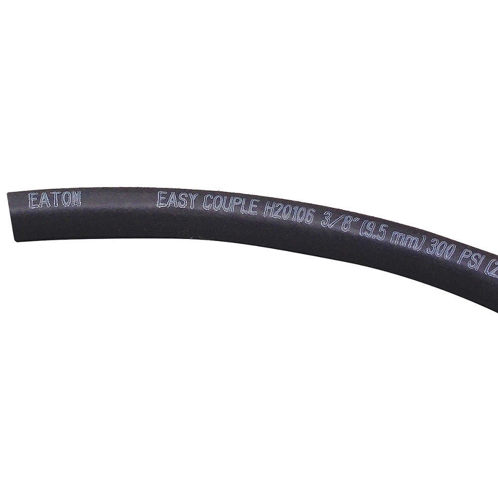 BOSTON H20106BK-250R Easy Couple Hose,3/8″ ID,250 ft. L 402F80