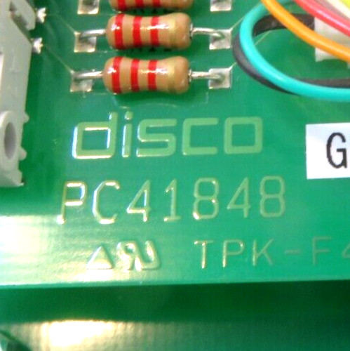 DISCO Hi-Tec PC41848 Operation Panel Keyboard KPU-OPN-98A00, NEW
