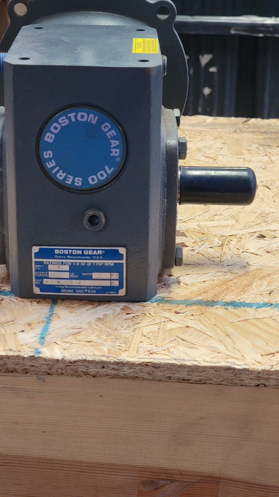 Boston Gear F718-40-B5-G Gear Reducer F71840B5G 40:1 1.0 SF @ 1750 RPM NEW OTHER