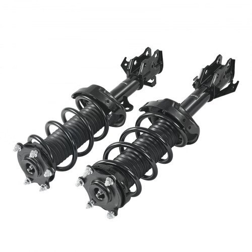 Front Shock Absorber Strut Assembly, 2Pcs Shock and Strut Assembly with Coil Spr