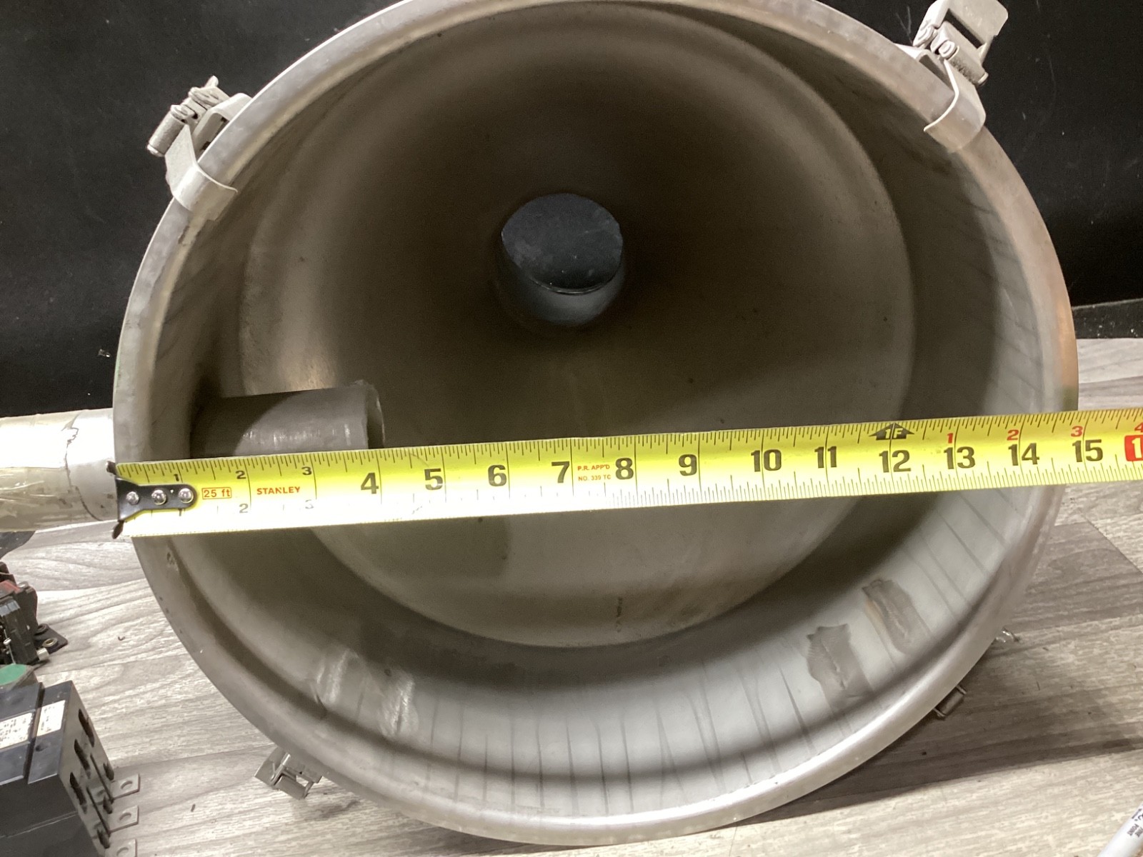 Funnel Hopper Material Feeder Receiver #100H125PR8