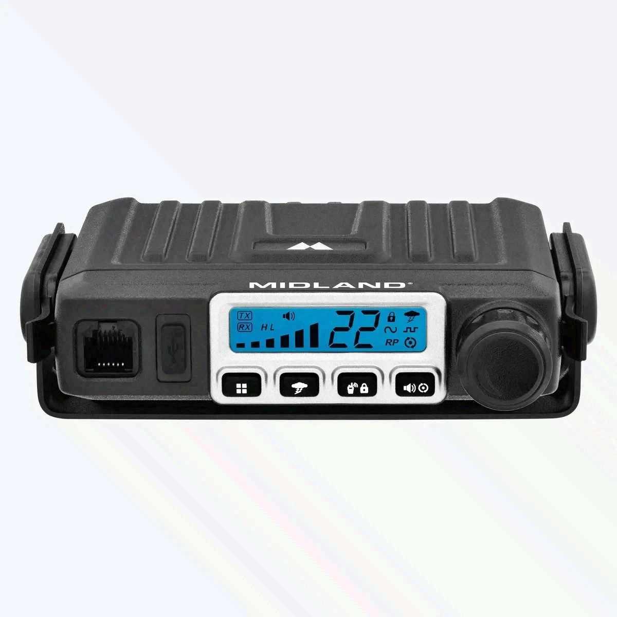 Midland MXT115 MicroMobile GMRS Radio 15W Mobile Two Way Bundle