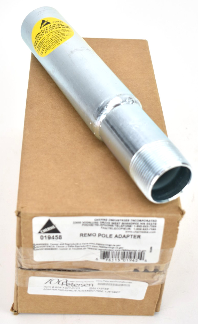 Cherne Industries 019458 Remo Pole Adapter 1-1/4″ M NPT Pipe Plug Tool