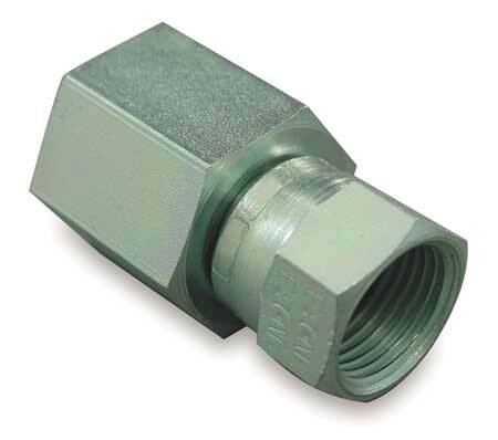 Aeroquip 2242-4-4S Adpt,Fnpt-Fjic,1/4-18,7/16-20,Strt