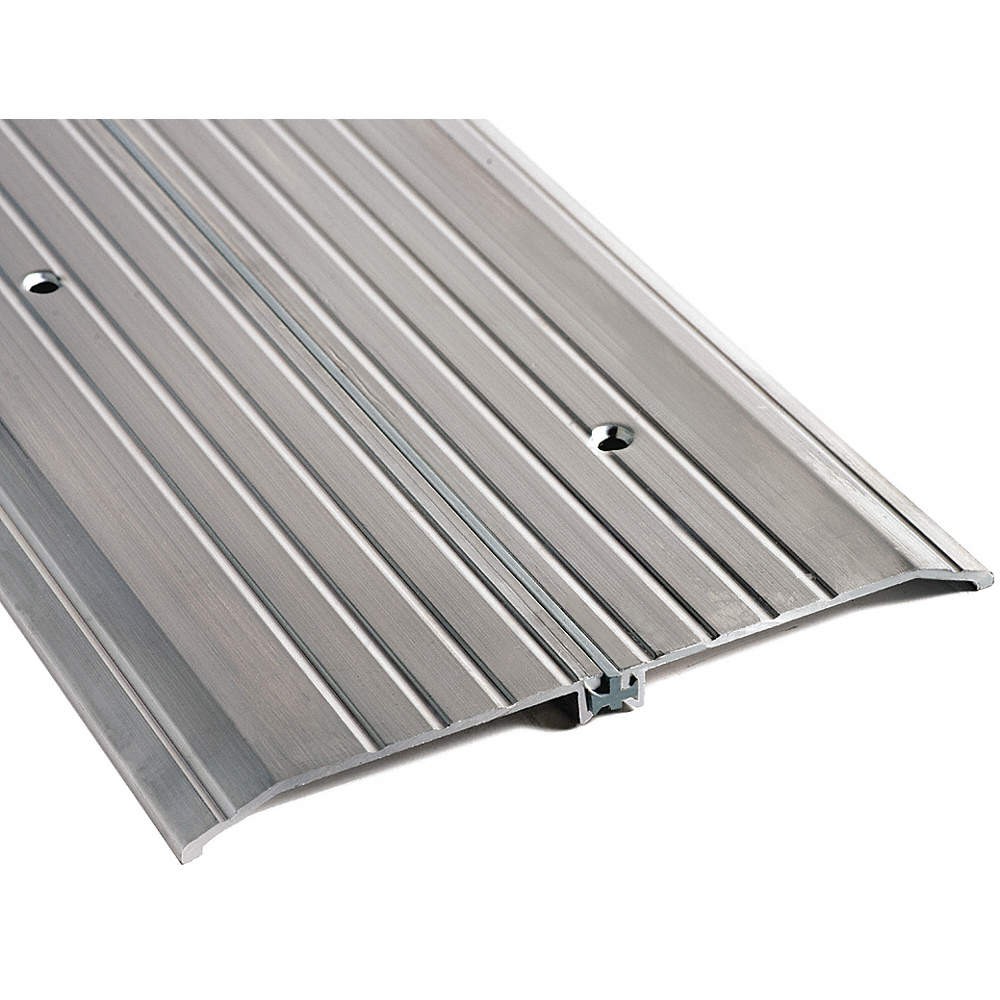NATIONAL GUARD 8428-48 Door Threshold,Aluminum,48 in. L,8 in. W 45VU18
