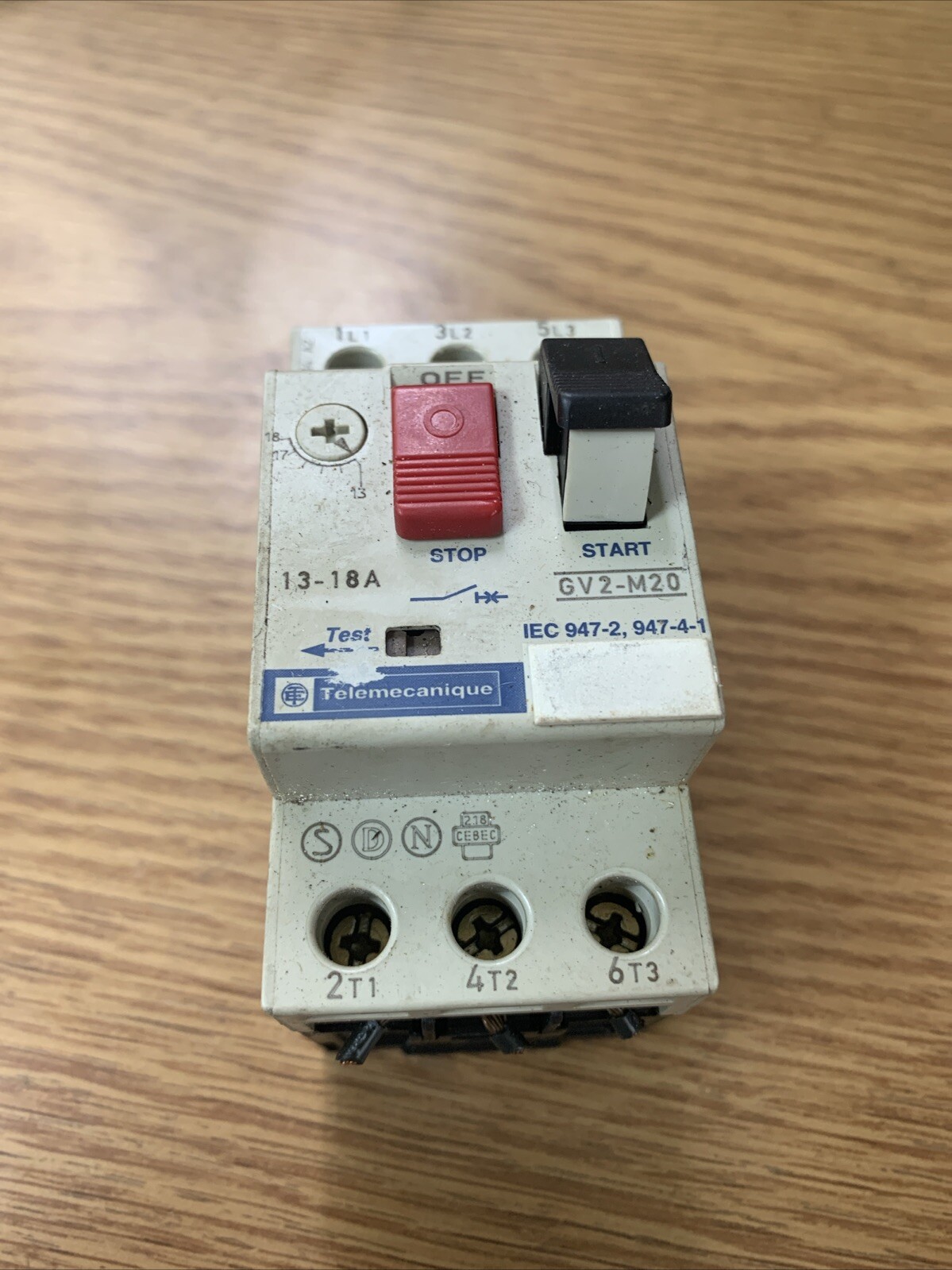 Telemecanique GV2-M10 GV2-AN11 IEC 947-2 947-4-1 See Pics
