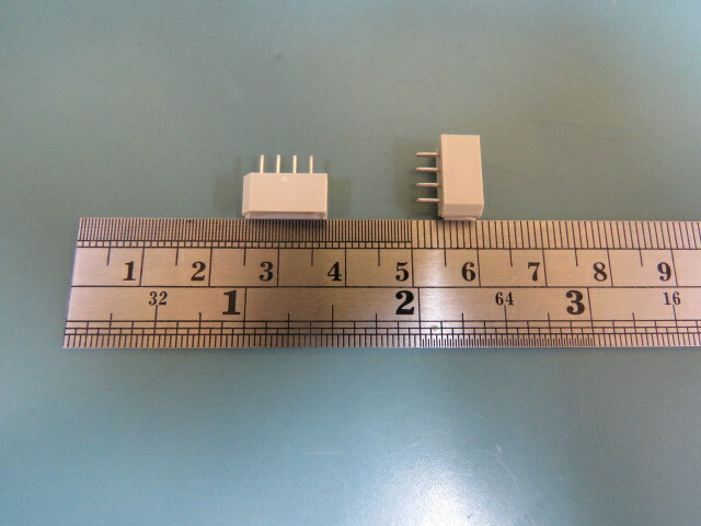 MOLEX 22-03-5045 Qty of 16 per Lot Connector Header Through Hole 4 position 0.0