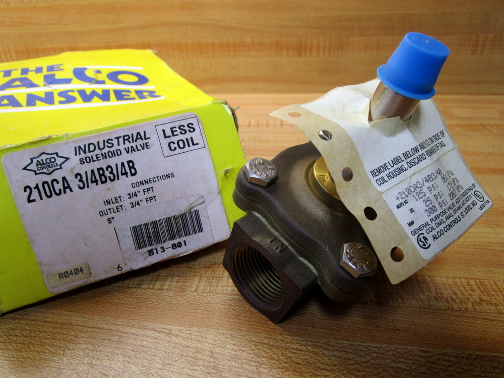 Alco 210CA 3/4B3/4B Solenoid Valve R0404 BK 1