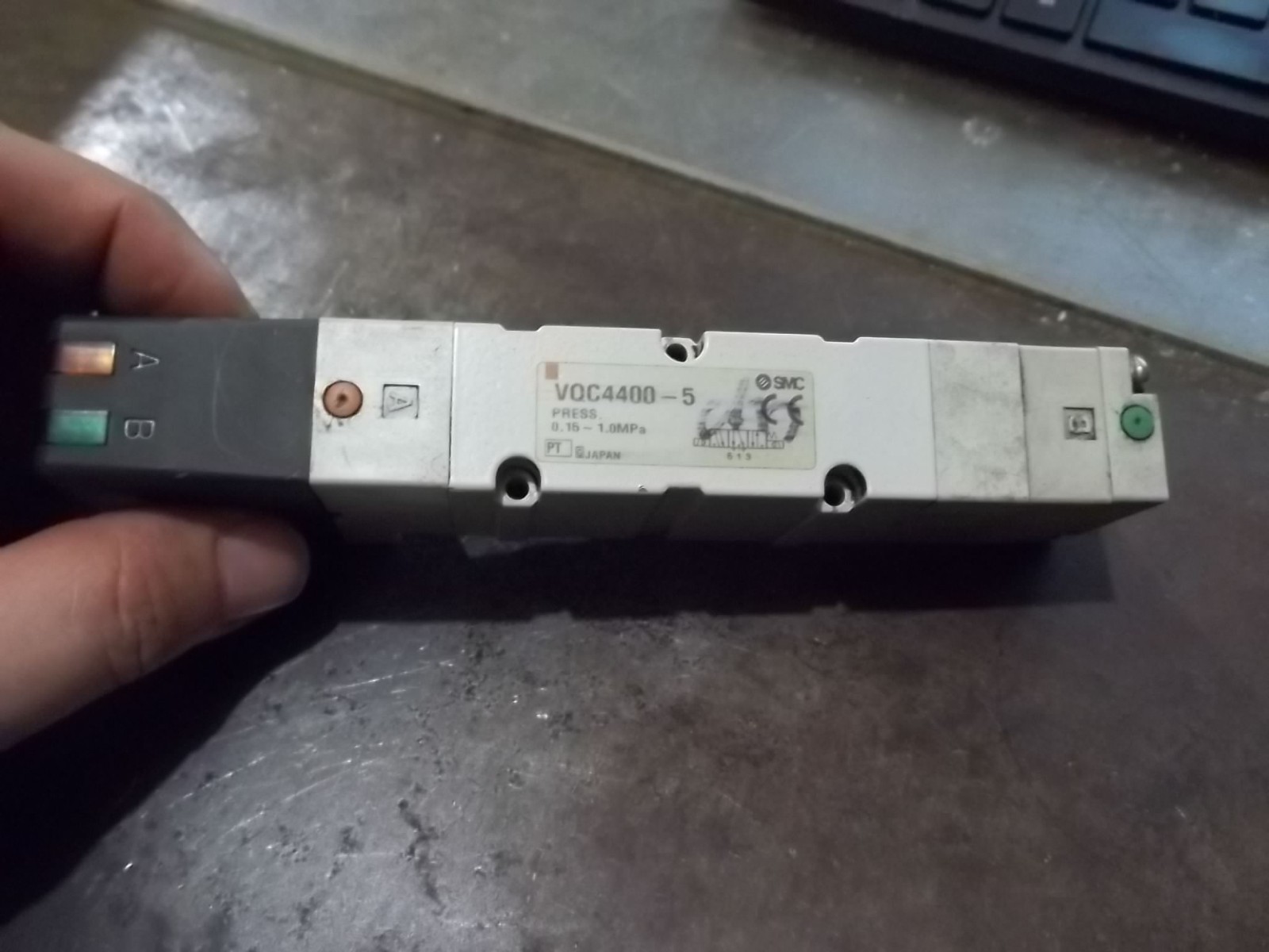 SMC VQC4400-5 PNEUMATIC SOLENOID VALVE (WL54-3)