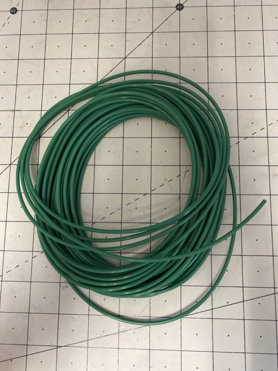 Amphenol Industries Tubing, PTFE, 1/8″ OD x 1/16″ ID, Green PN: 85-0271-01